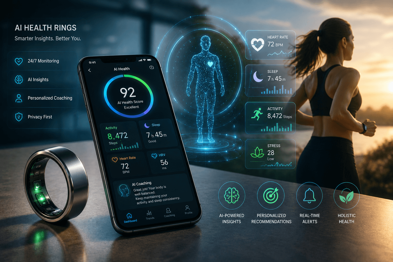 AI Health Rings: Revolutionizing Personal Health Monitoring and Coaching