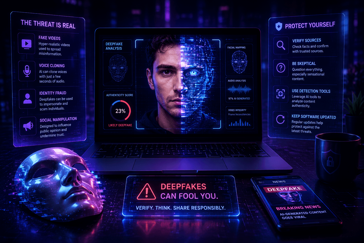 AI Deepfakes: Understanding the Threat and Protecting Yourself