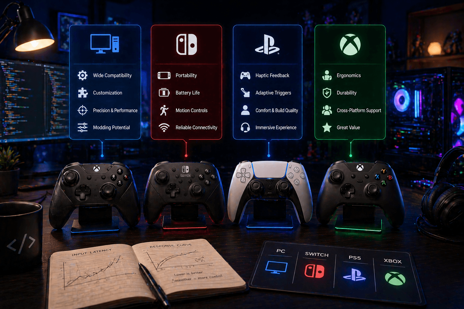 The Best Game Controllers for PC, Switch, PS5, and Xbox: A Developer's Perspective