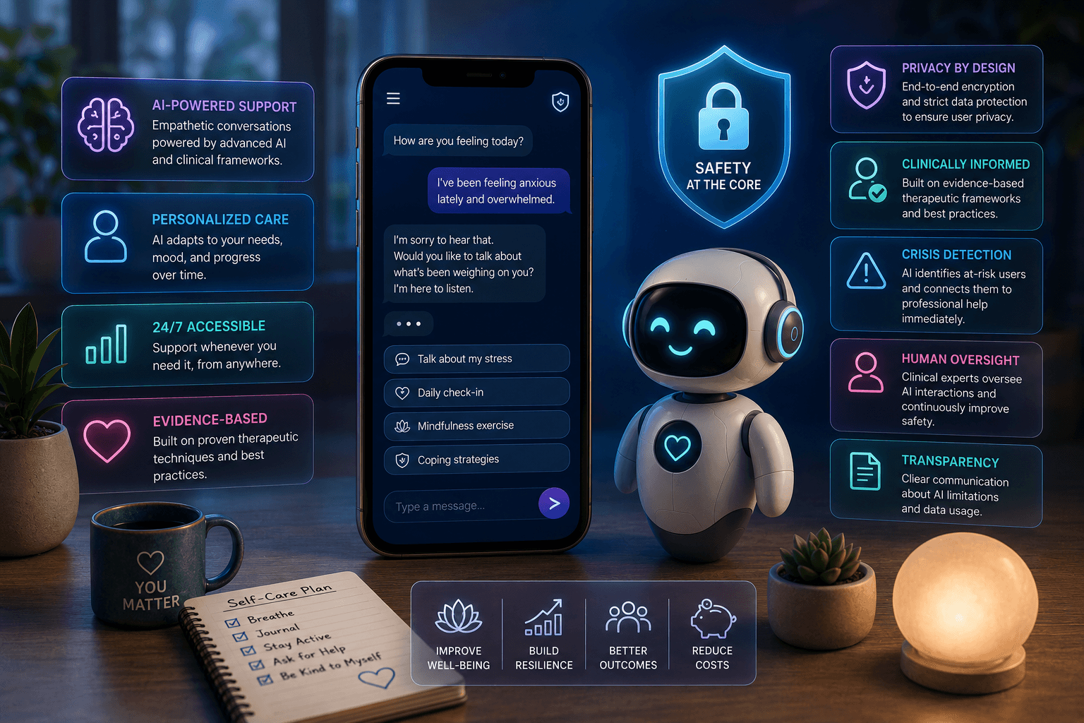 AI Therapy: Revolutionizing Mental Healthcare for Startups (With a Focus on Safety)