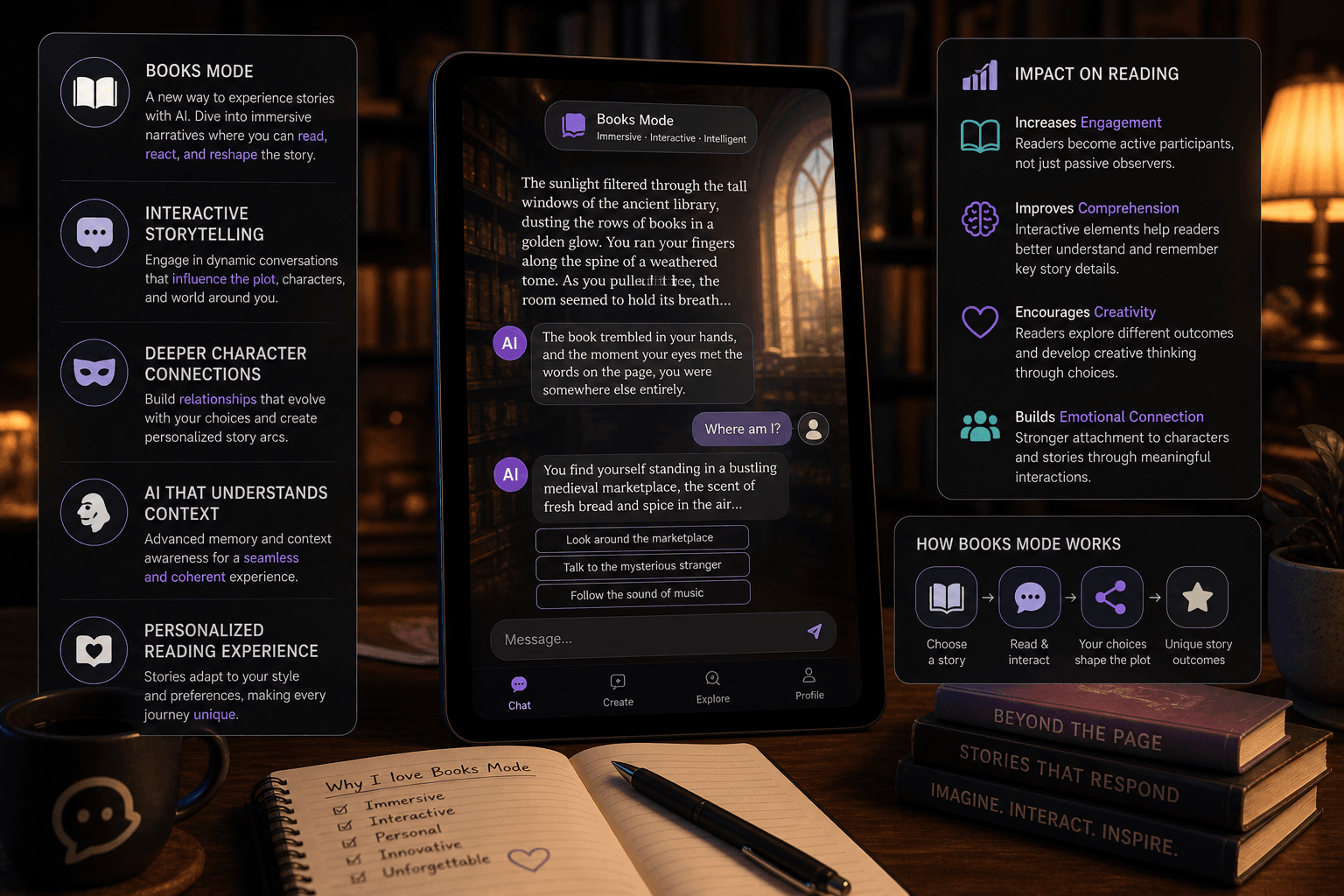 Character AI Roleplay: Exploring the New Books Mode and Its Impact on Reading