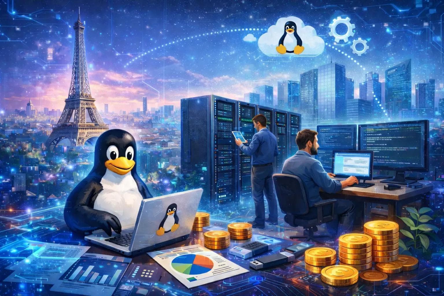 France's Linux Migration: A Blueprint for Cost Savings and Software Innovation
